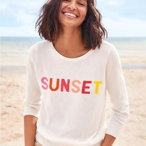 NWT Loft Sunset Sweater
